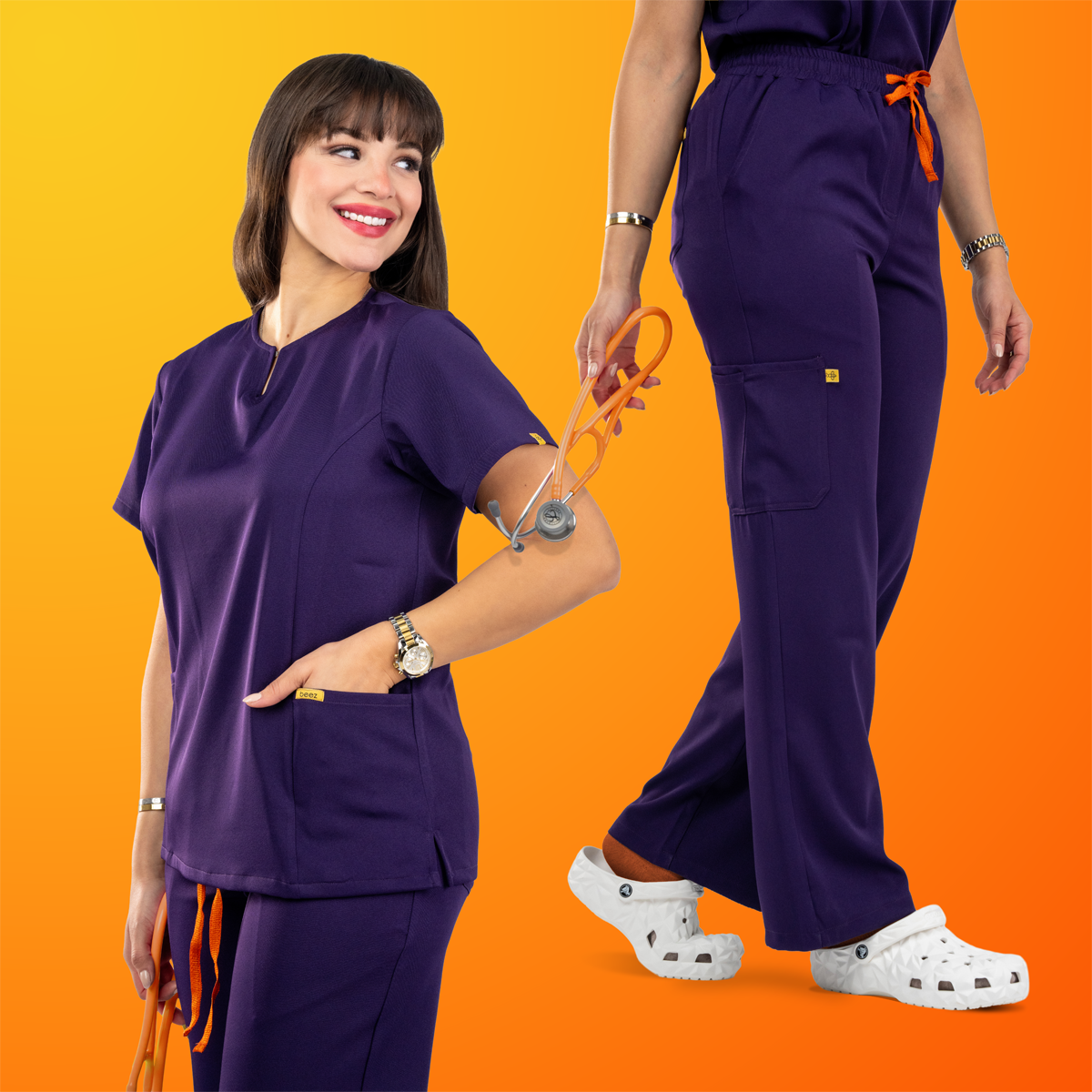 Pyjama de bloc – Stretch Wide Leg